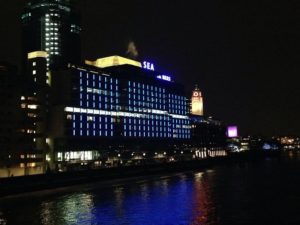 Sea Containers Building, on the London South Bank At Night (1)